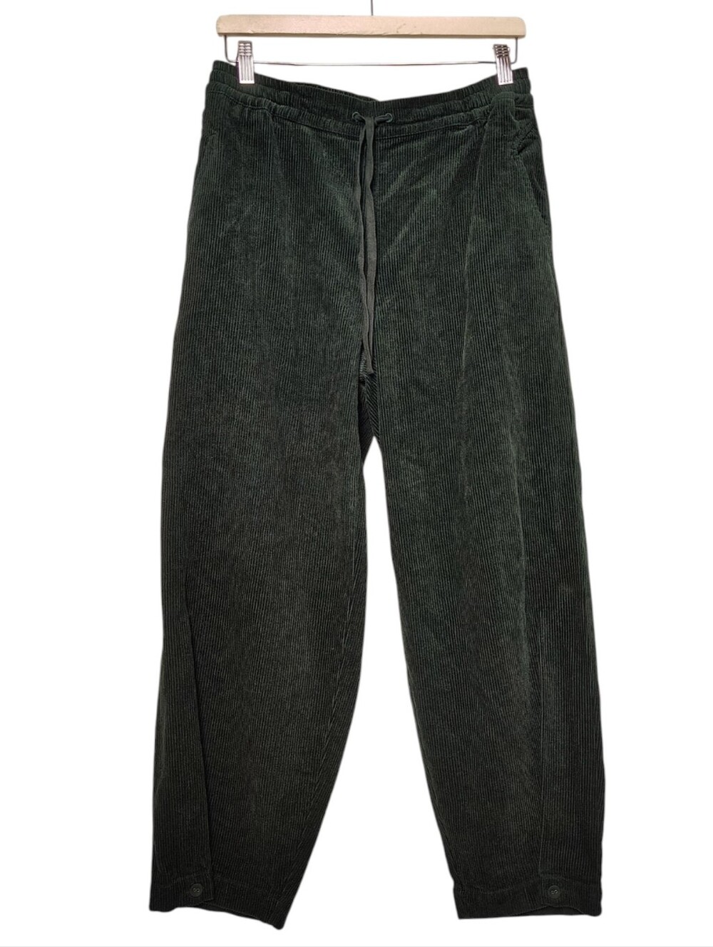 Poetry Hemp organic cotton & yak cord Tapered Trousers Size 8 Lagenlook